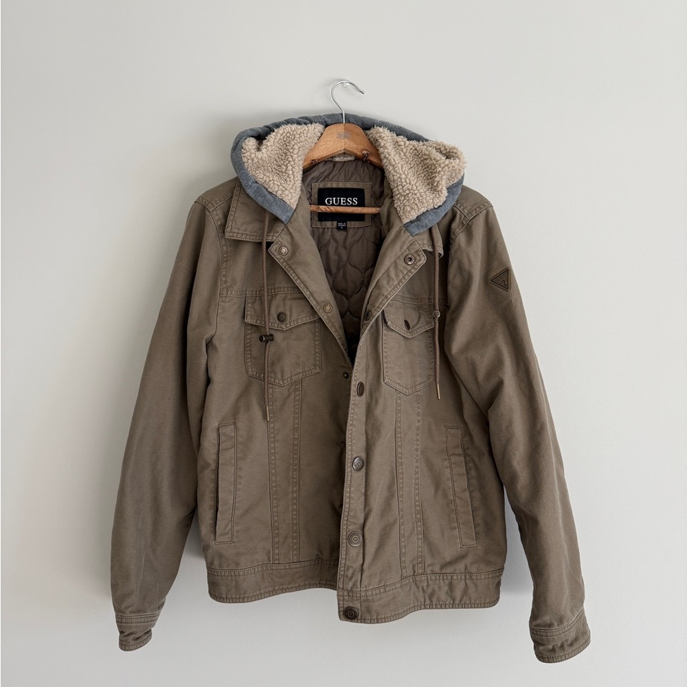 Guess men's trucker jacket